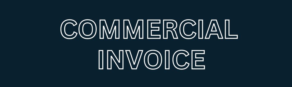 COMMERCIAL INVOICE-allcontainertracking