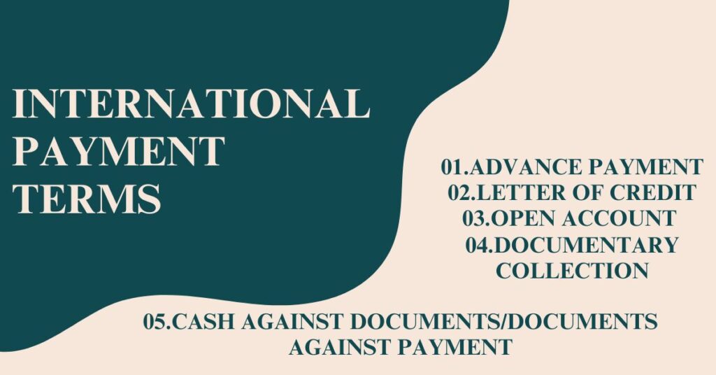 INTERNATIONAL PAYMENT TERMS-allcontainertracking